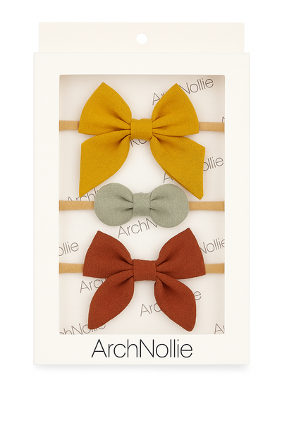 ‘ArchieNOllie’ Safari Bow Gift Set