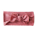 ‘ArchNOllie Hush Head Wrap Bows-Rose-House of Holabox