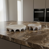 Arcus Scalloped Table Tray-House of Holabox