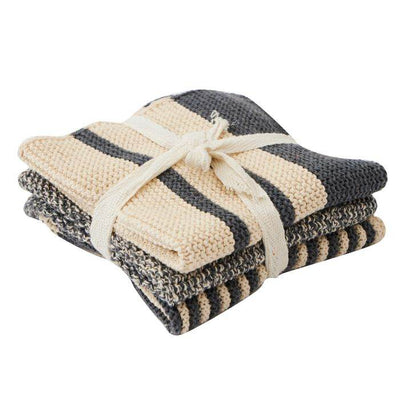 ‘Assemble’ Amy Knit Cloths - Assorted Colours – Grey