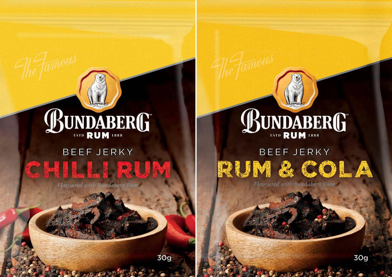 Bundaberg Rum 'Rum & Cola' Beef Jerky 30g