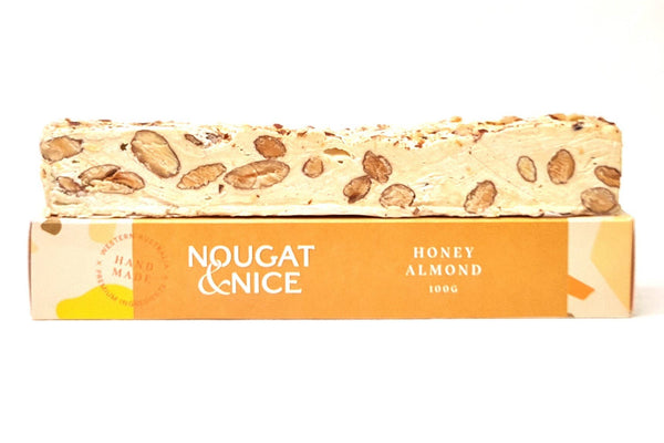 'Nougat and Nice' Honey Almond Nougat | 100g Bar