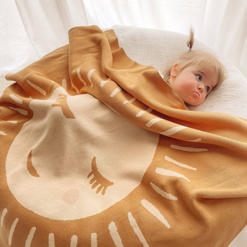 'Fox and Fallow' Sunshine Blanket