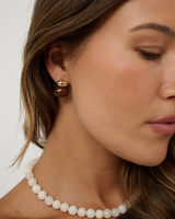 Bauble Brown Resin Earring-House of Holabox