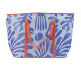Assorted prints Jumbo Beach Bags with shoulder straps, waterproof and lightweight, ideal for beach essentials