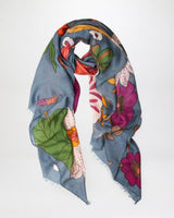 Bella Botanical in Blue Autumn/Winter Scarf