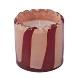 Billie Glass Candle - Assorted Colours-Rose/Red-House of Holabox