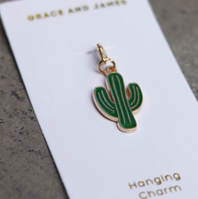'Bloom by Grace and James' Air Freshener Hanging Charm – Cactus
