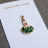'Bloom by Grace and James' Air Freshener Hanging Charm-Clamshell Green-House of Holabox