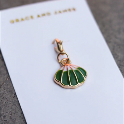 Bloom by Grace and James | Air Freshener Hanging Charm – Clamshell Green