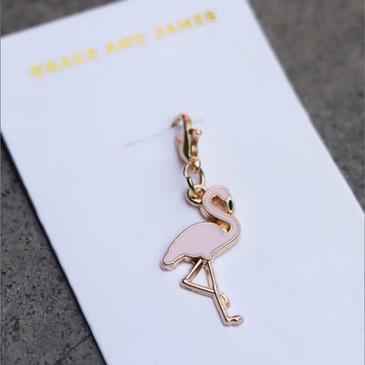 Bloom by Grace and James | Air Freshener Hanging Charm – Flamingo