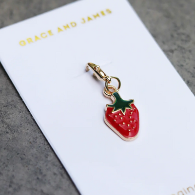 'Bloom by Grace and James' Air Freshener Hanging Charm – Strawberry