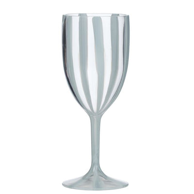 Cabana Acrylic Wine Glass Blue