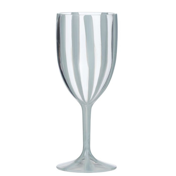 Cabana Acrylic Wine Glass Blue
