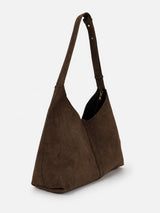 Carmella Slouchy Shoulder Bag in Brown-House of Holabox