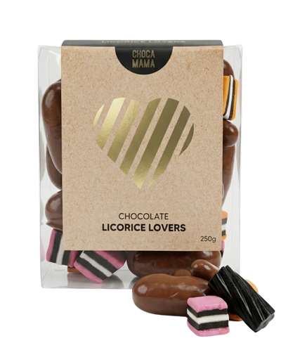 'Chocamama' Chocolate Licorice Lovers 250g Gift Tray