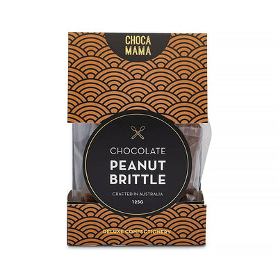 'Chocamama' Chocolate Peanut Brittle 125g