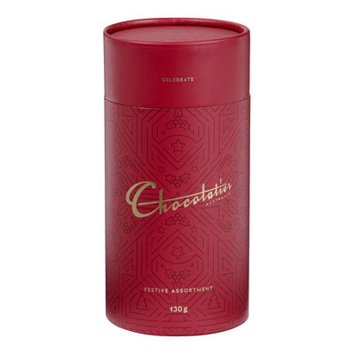 ‘Chocolatier’ Festive Assortment Canister 130g