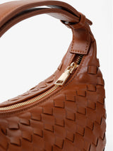 Cleo Woven Handbag in Tan-House of Holabox