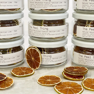 'The Peel Thing' Dehydrated Premium Tahitian Limes