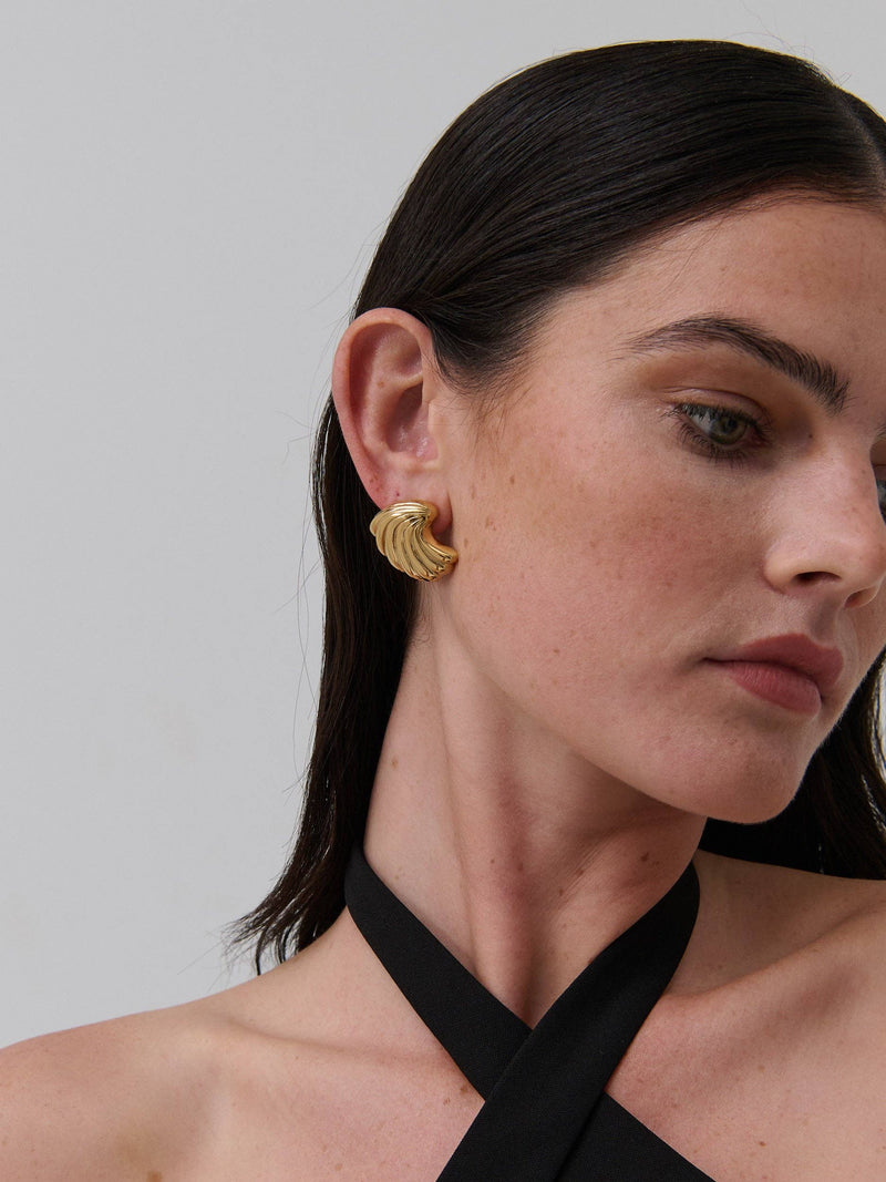 Seashell Statement Earrings