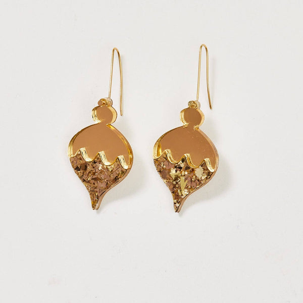 Bauble Earrings - Gold