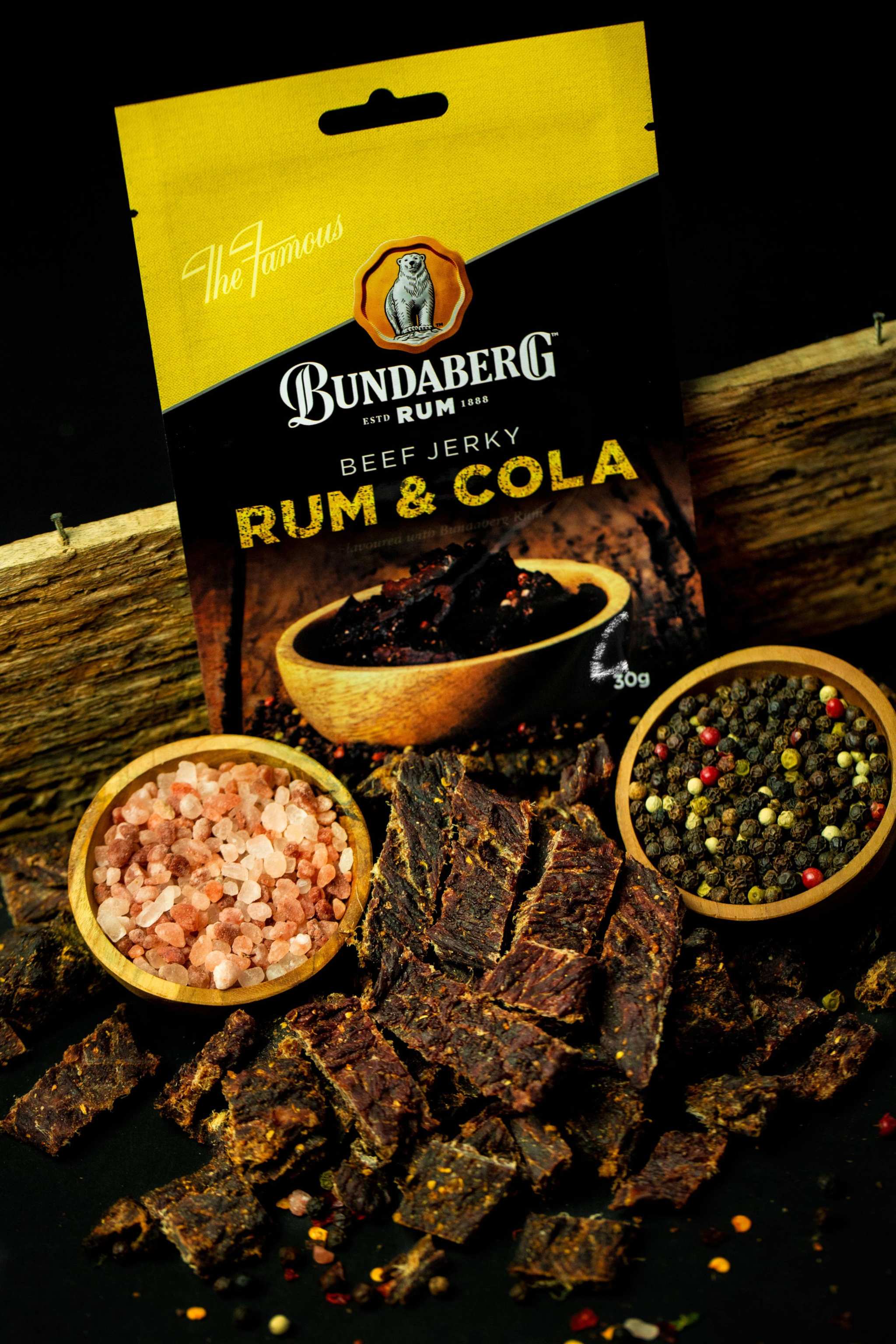 Bundaberg Rum 'Rum & Cola' Beef Jerky 30g – House of Holabox