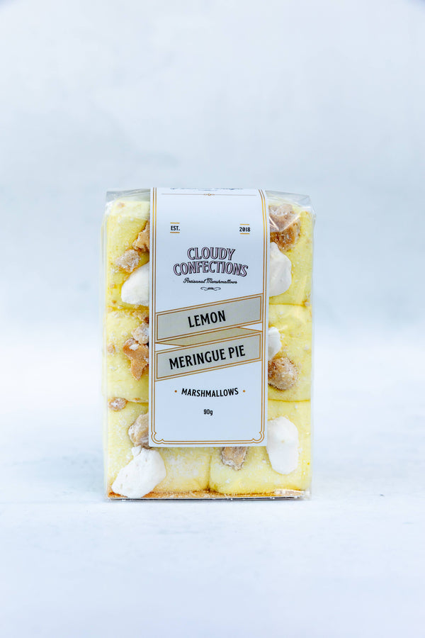'Cloudy Confections' Lemon Meringue Pie Marshmallows