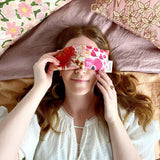 'Dancing with Juniper' Sunburnt Flora Eye Pillow-House of Holabox