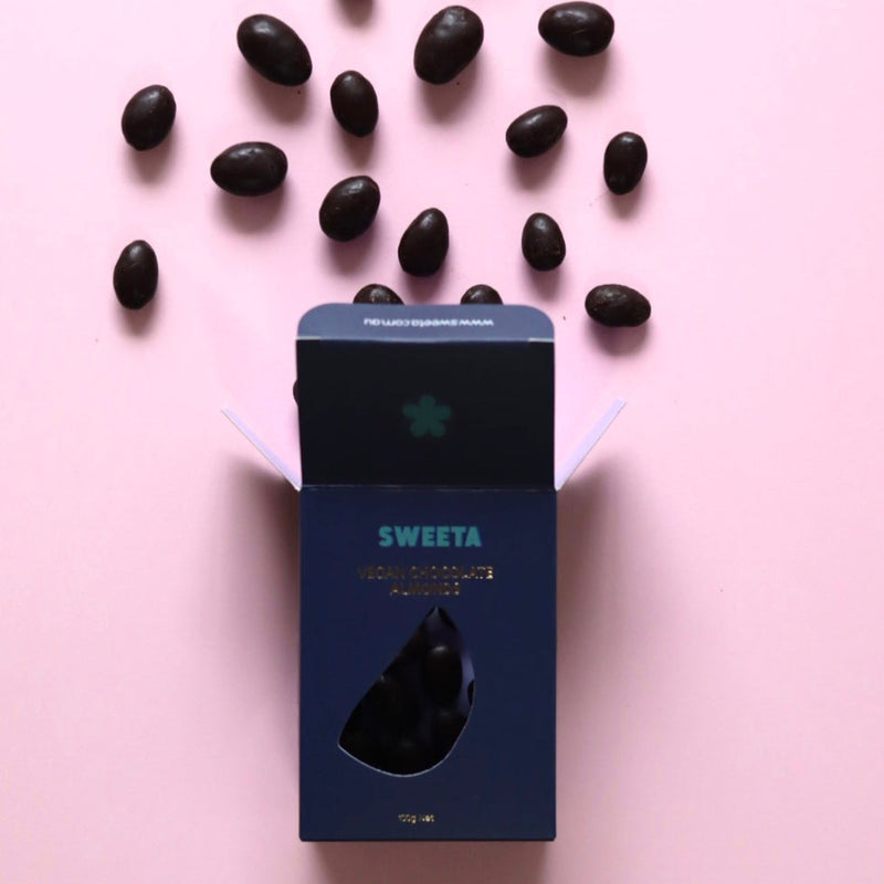 ‘Sweeta’ Vegan Dark Chocolate Almonds