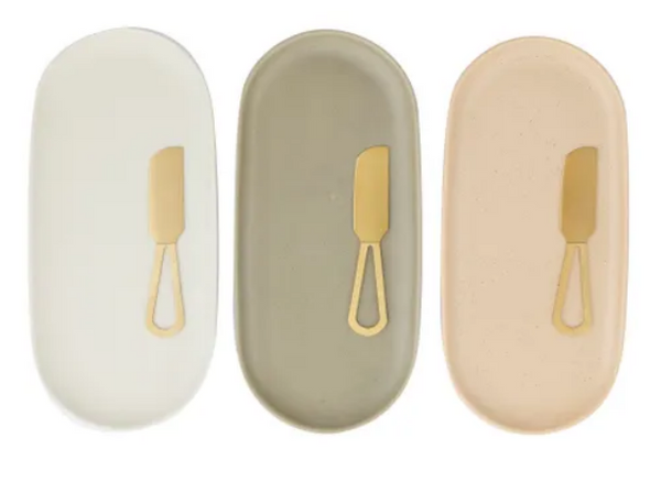 Dawn 2pc Plate & Knife - Assorted