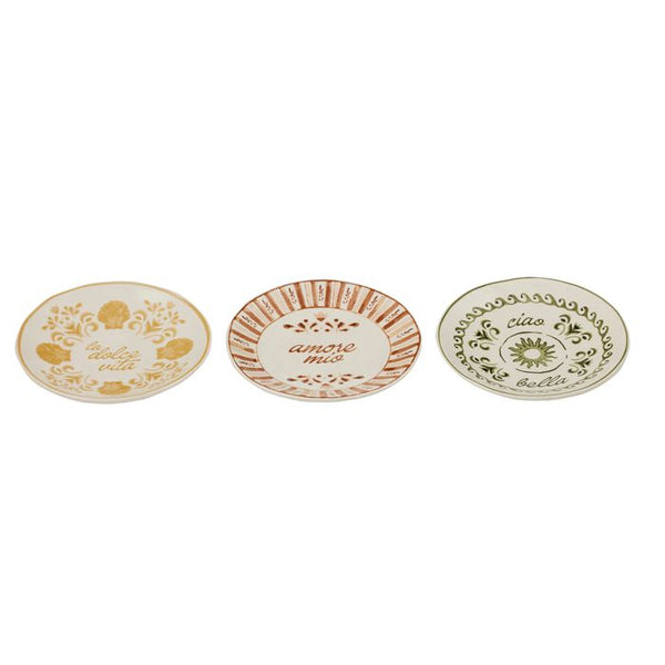 Dolce Vita Ceramic Dish Asstd