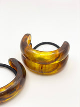 Double Crescent Hair Cuff Tie-House of Holabox