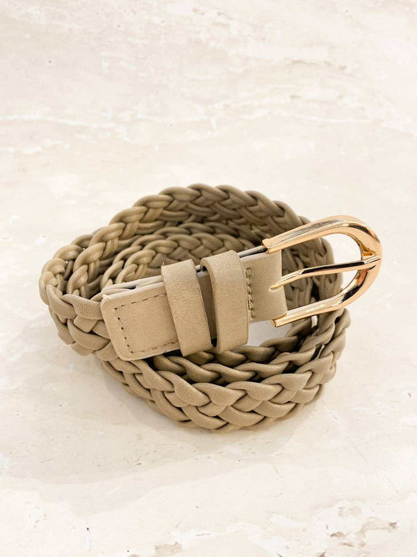 Rosamonde Braided Vegan Belts - Assorted Colours