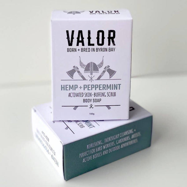 ‘Valor’ Workers Soap - Hemp & Peppermint