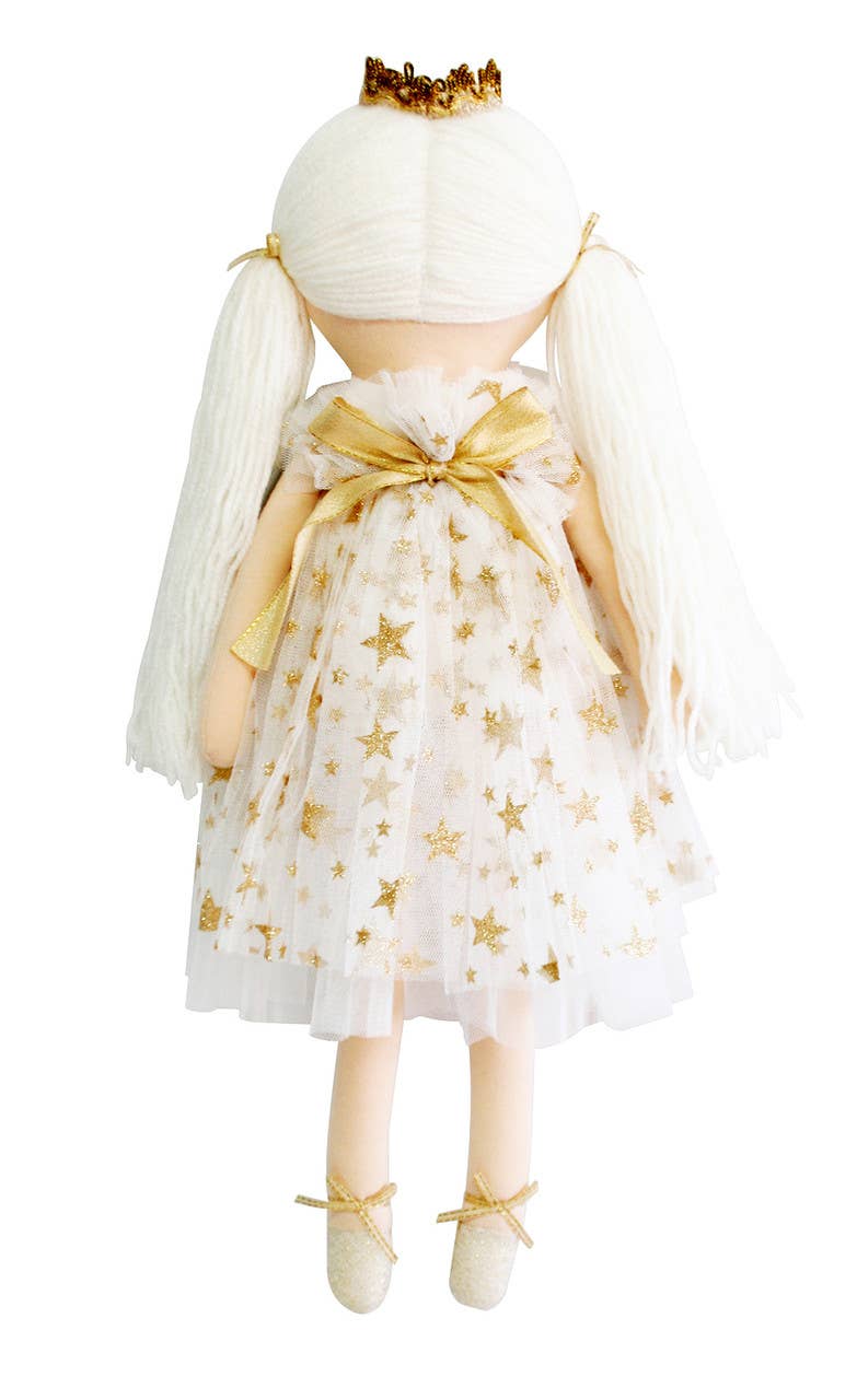 ‘Alimrose’ Penelope Princess Doll - Gold Star Tulle