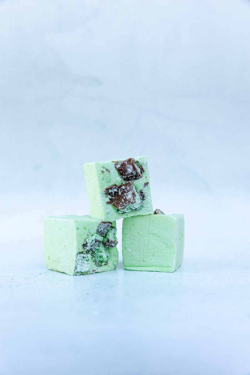 'Cloudy Confections' Mint Chocolate Marshmallows