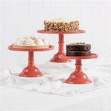 Ecology’ Torte Cake Stand - Lobster red-House of Holabox