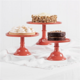 Ecology’ Torte Cake Stand - Lobster red-House of Holabox