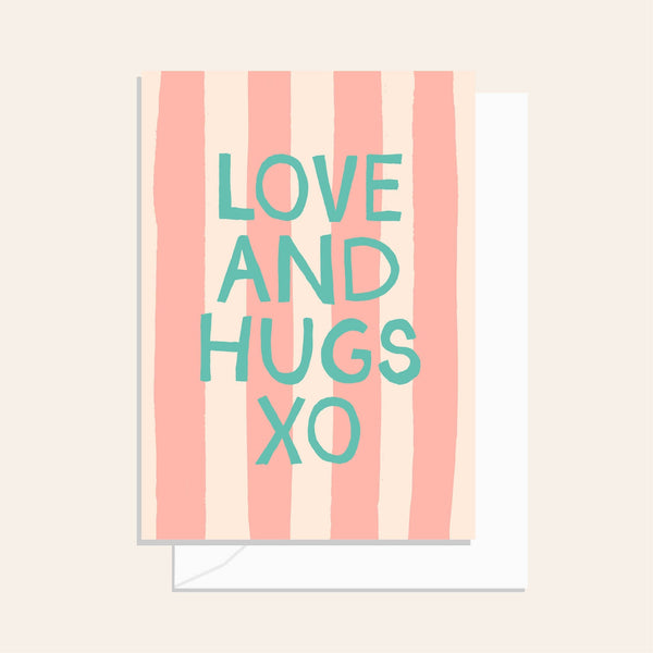 ‘Elm Paper’ Love and Hugs Card