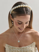 Emma Pearl Headband-House of Holabox