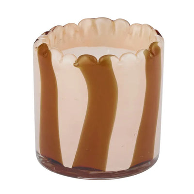 Billie Glass Candle - Assorted Colours – Must/Rose