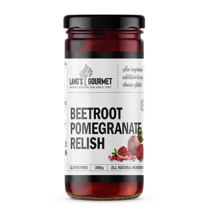 ‘Langs Gourmet’ Beetroot Pomegrante Relish