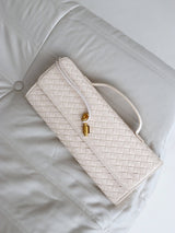 Paloma Clutch Bag - Off White
