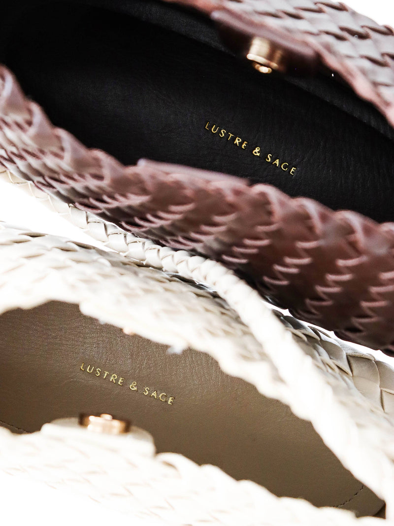 Roselle Woven Shoulder Bag