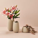 Fasoni Grey Large Vase-House of Holabox