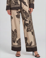 fate and becker cream and black june pant