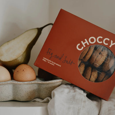 'Fig and Salt' Choccy Monte Biscuits