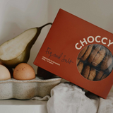 Fig and Salt Choccy Monte Biscuits with chocolate filling and oat biscuit texture in a 200g package