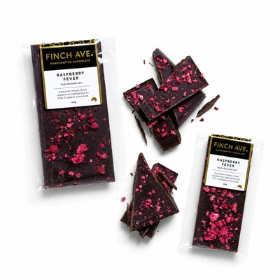 'Finch Ave' Chocolate Bars 100g (assorted flavours) – Raspberry Fever